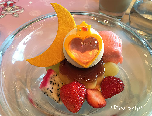 CHIBIUSA Cafe（ちびうさカフェ）でセーラームーンメニューを食べてき 